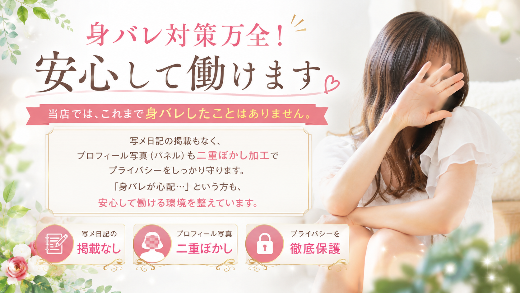 顔出しなし